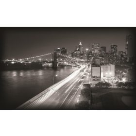   Brooklyn Bridge  poszter, fotótapéta, Vlies (104 x 70,5 cm)
