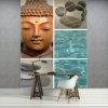 Buddha poszter, fotótapéta, Vlies  (206x275 cm, álló)