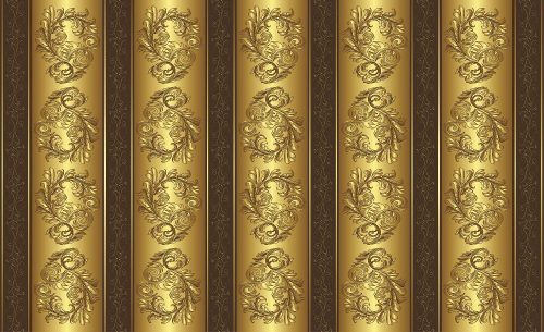 Arany minta poszter, fotótapéta Vlies (152,5 x 104 cm)