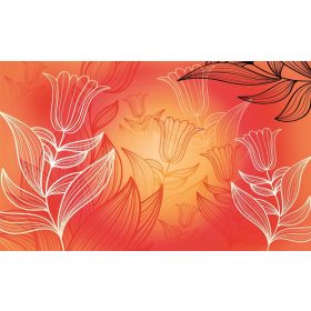 Tulips poszter, fotótapéta, Vlies (104 x 70,5 cm)