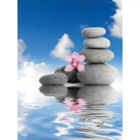 Kövek poszter, fotótapéta, Vlies  (184x254 cm, álló)