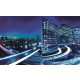 Night City Light poszter, fotótapéta Vlies (254 x 184 cm)