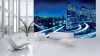Night City Light poszter, fotótapéta Vlies (208 x 146 cm)