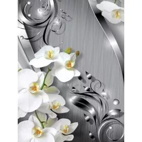   Virág minta poszter, fotótapéta, Vlies  (206x275 cm, álló)