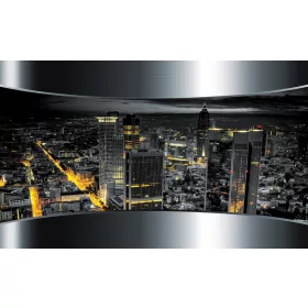   View City Aerial poszter, fotótapéta, Vlies (104 x 70,5 cm)