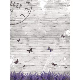   Lepkék a falon poszter, fotótapéta, Vlies  (184x254 cm, álló)