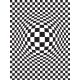 3D négyzetek poszter, fotótapéta, Vlies  (206x275 cm, álló)