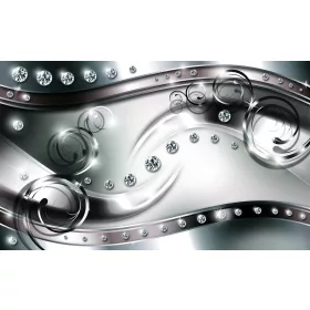 Absztrakt minta poszter, fotótapéta, Vlies (104 x 70,5 cm)