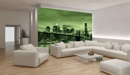 Brooklyn Bridge poszter, fotótapéta Vlies (208 x 146 cm)