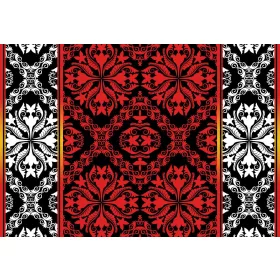 Absztrakt minta poszter, fotótapéta, Vlies (104 x 70,5 cm)