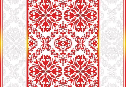 Absztrakt minta poszter, fotótapéta, Vlies (104 x 70,5 cm)