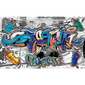 Graffiti poszter, fotótapéta, Vlies (104 x 70,5 cm)