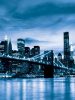 Brooklyn Bridge poszter, fotótapéta, Vlies  (206x275 cm, álló)