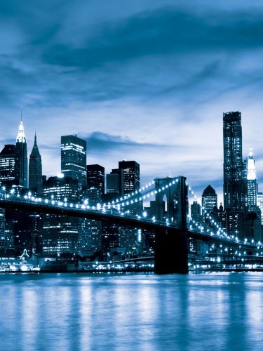 Brooklyn Bridge poszter, fotótapéta, Vlies  (206x275 cm, álló)