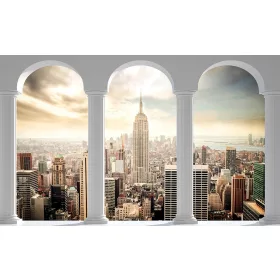 New York poszter, fotótapéta, Vlies (104 x 70,5 cm)