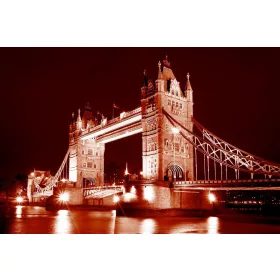 Tower Bridge poszter, fotótapéta, Vlies (104 x 70,5 cm)