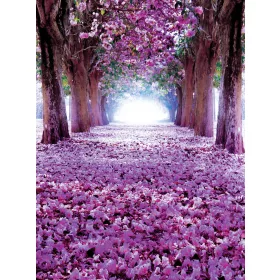   Virágzó fák poszter, fotótapéta, Vlies  (184x254 cm, álló)