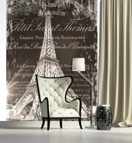 Eiffel-torony poszter, fotótapéta, Vlies  (206x275 cm, álló)