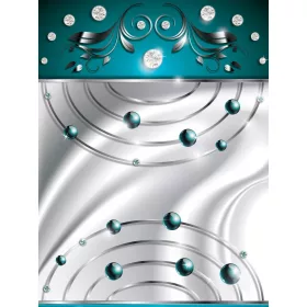 Absztrakt poszter, fotótapéta, Vlies  (184x254 cm, álló)