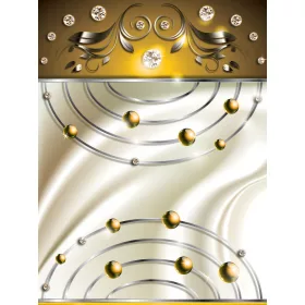 Absztrakt poszter, fotótapéta, Vlies  (184x254 cm, álló)