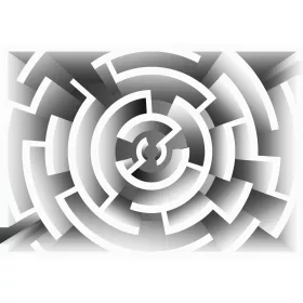 Labirintus poszter, fotótapéta, Vlies (104 x 70,5 cm)