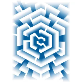   Labirintus poszter, fotótapéta, Vlies  (184x254 cm, álló)