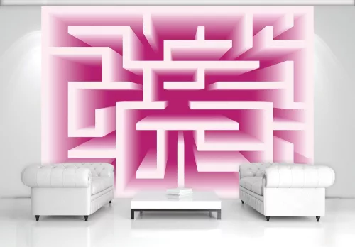 Labirintus poszter, fotótapéta, Vlies (104 x 70,5 cm)