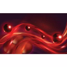 Absztrakt poszter, fotótapéta, Vlies (104 x 70,5 cm)