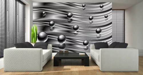 Absztrakt 3D poszter, fotótapéta, Vlies (104 x 70,5 cm)