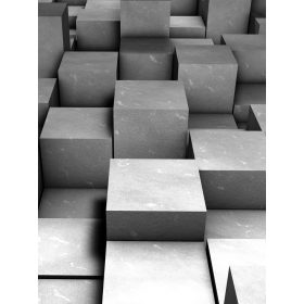   Absztrakt 3D poszter, fotótapéta, Vlies  (184x254 cm, álló)