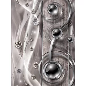 Absztrakt poszter, fotótapéta, Vlies  (206x275 cm, álló)