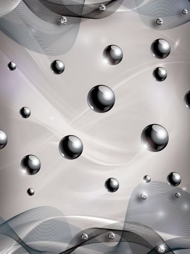 Absztrakt poszter, fotótapéta, Vlies  (206x275 cm, álló)