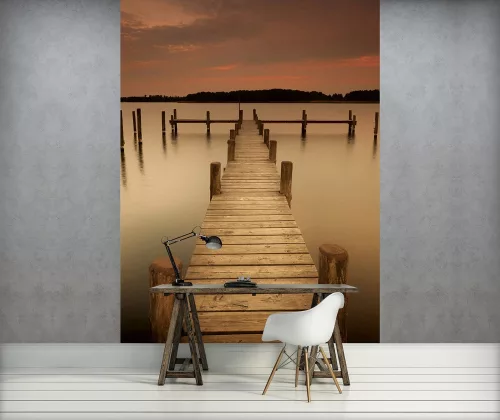 Stég poszter, fotótapéta, Vlies  (184x254 cm, álló)