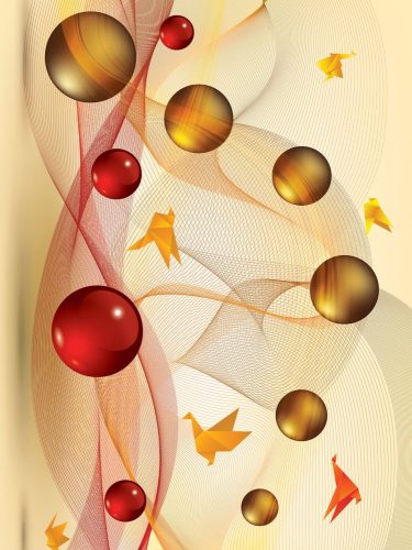 Absztrakt poszter, fotótapéta, Vlies  (184x254 cm, álló)