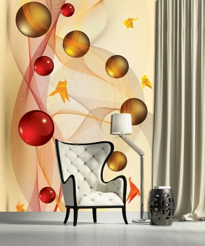 Absztrakt poszter, fotótapéta, Vlies  (206x275 cm, álló)