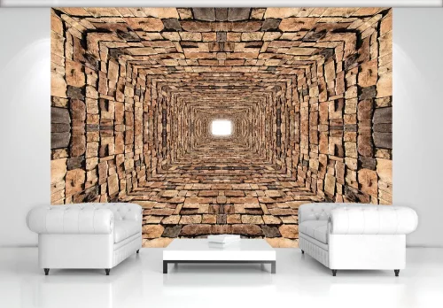 Absztrakt 3D poszter, fotótapéta, Vlies (104 x 70,5 cm)