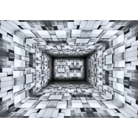 Absztrakt 3D poszter, fotótapéta, Vlies (104 x 70,5 cm)