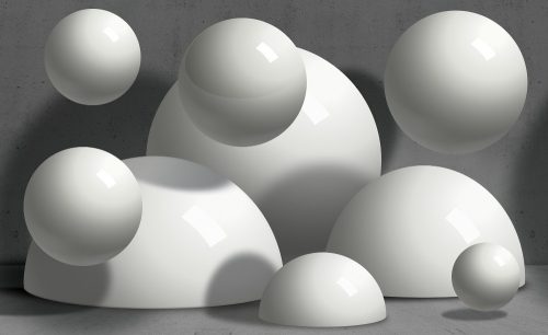Absztrakt 3D poszter, fotótapéta Vlies (152,5 x 104 cm)