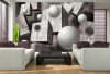Absztrakt 3D poszter, fotótapéta Vlies (152,5 x 104 cm)