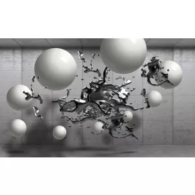 Absztrakt 3D poszter, fotótapéta, Vlies (104 x 70,5 cm)