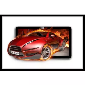 Sporty car poszter, fotótapéta, Vlies (104 x 70,5 cm)