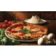 Pizza poszter, fotótapéta Vlies (152,5 x 104 cm)