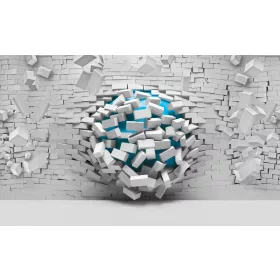 Absztrakt 3D  poszter, fotótapéta, Vlies (104 x 70,5 cm)