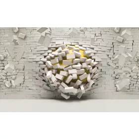 Absztrakt 3D  poszter, fotótapéta, Vlies (104 x 70,5 cm)