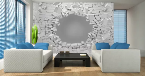 Absztrakt 3D  poszter, fotótapéta, Vlies (104 x 70,5 cm)