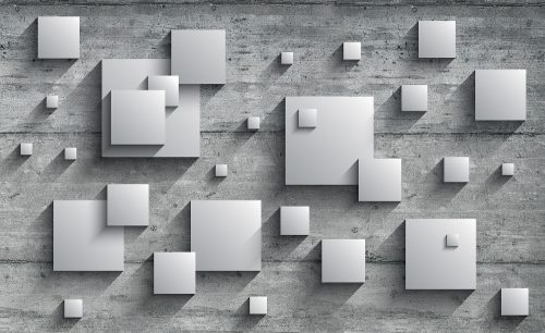 Absztrakt 3D poszter, fotótapéta Vlies (152,5 x 104 cm)