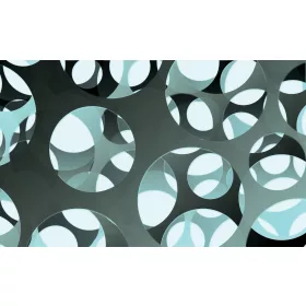 Absztrakt 3D  poszter, fotótapéta, Vlies (104 x 70,5 cm)