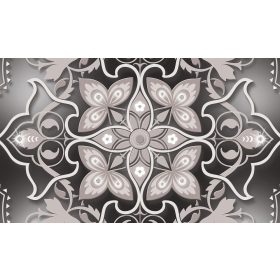 Virág minta  poszter, fotótapéta, Vlies (104 x 70,5 cm)