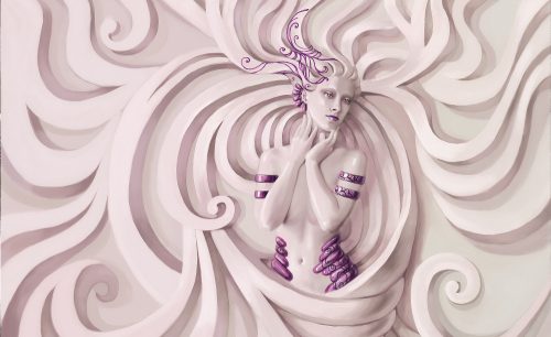 Medusa poszter, fotótapéta Vlies (254 x 184 cm)