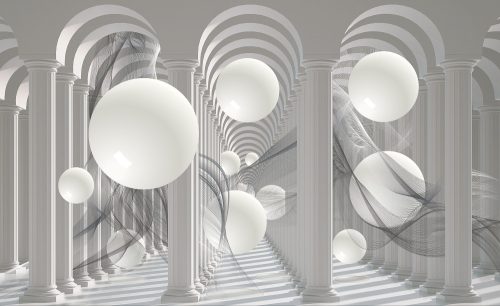 Absztrakt 3D poszter, fotótapéta Vlies (152,5 x 104 cm)